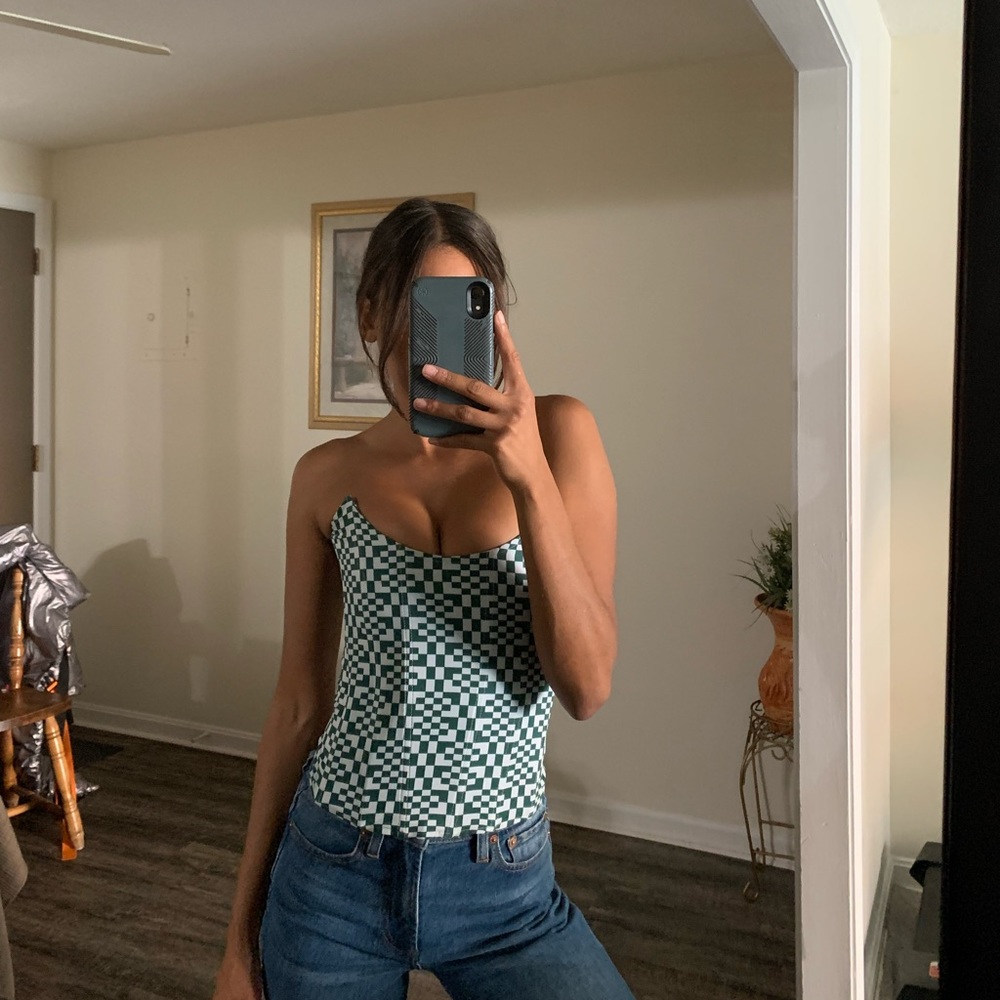 miaou corset top! xs! new!